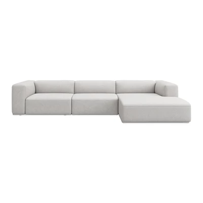 Zano 3-sits högervänd soffa med schäslong