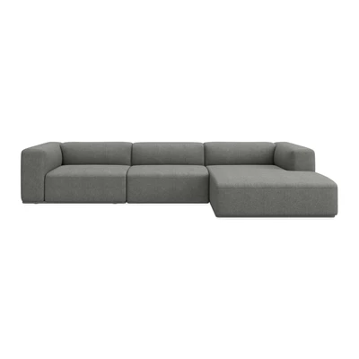Zano 3-sits högervänd soffa med schäslong