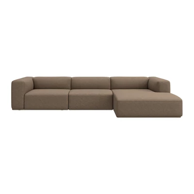 Zano 3-sits högervänd soffa med schäslong