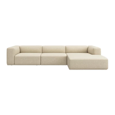 Zano 3-sits högervänd soffa med schäslong