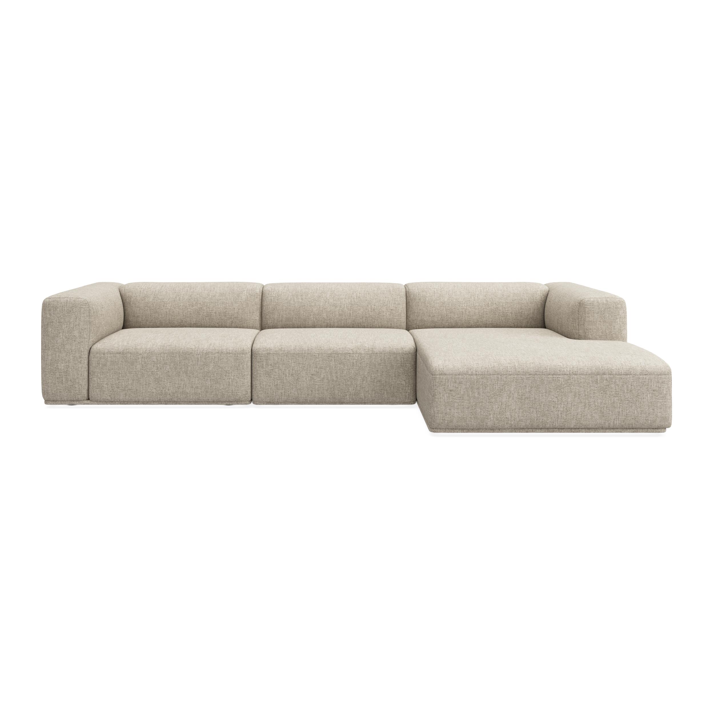 Zano 3-sits högervänd soffa med schäslong