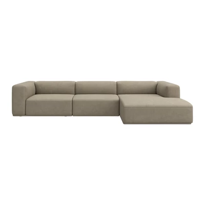 Zano 3-sits högervänd soffa med schäslong