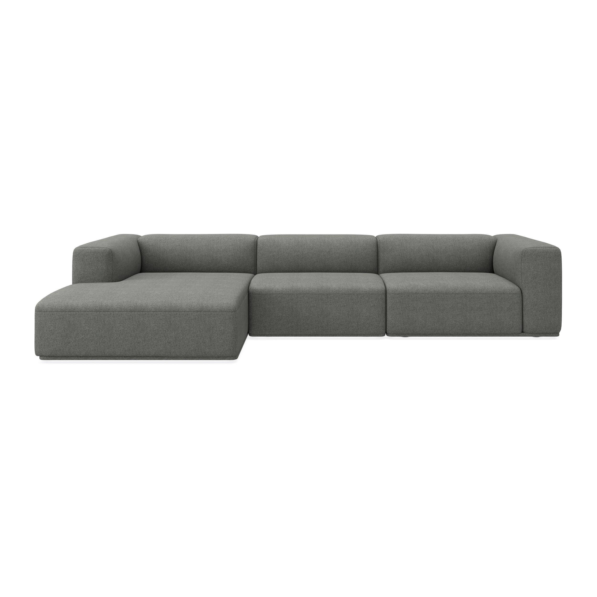 Zano 3-sits vänsterrvänd soffa med schäslong