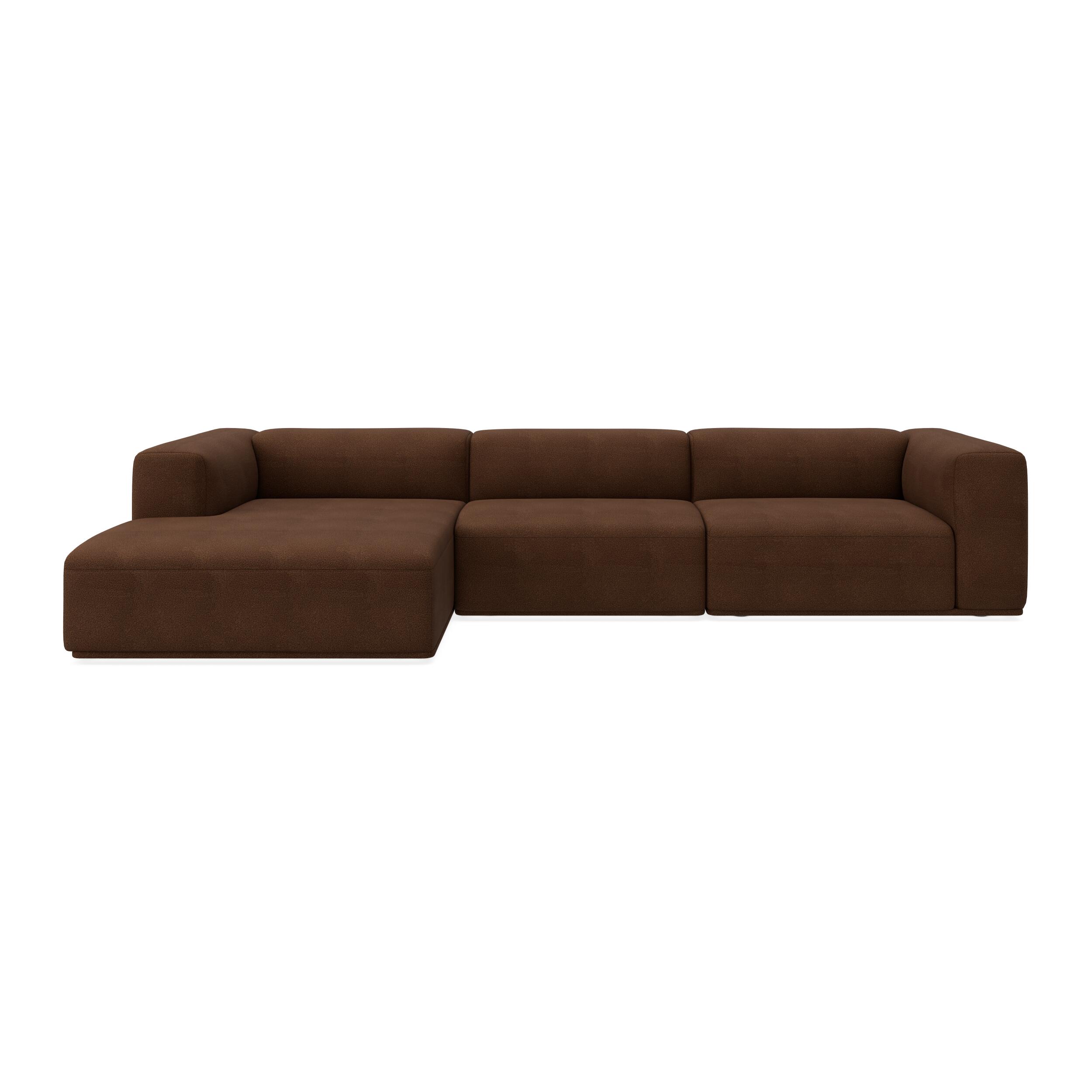 Zano 3-sits vänsterrvänd soffa med schäslong