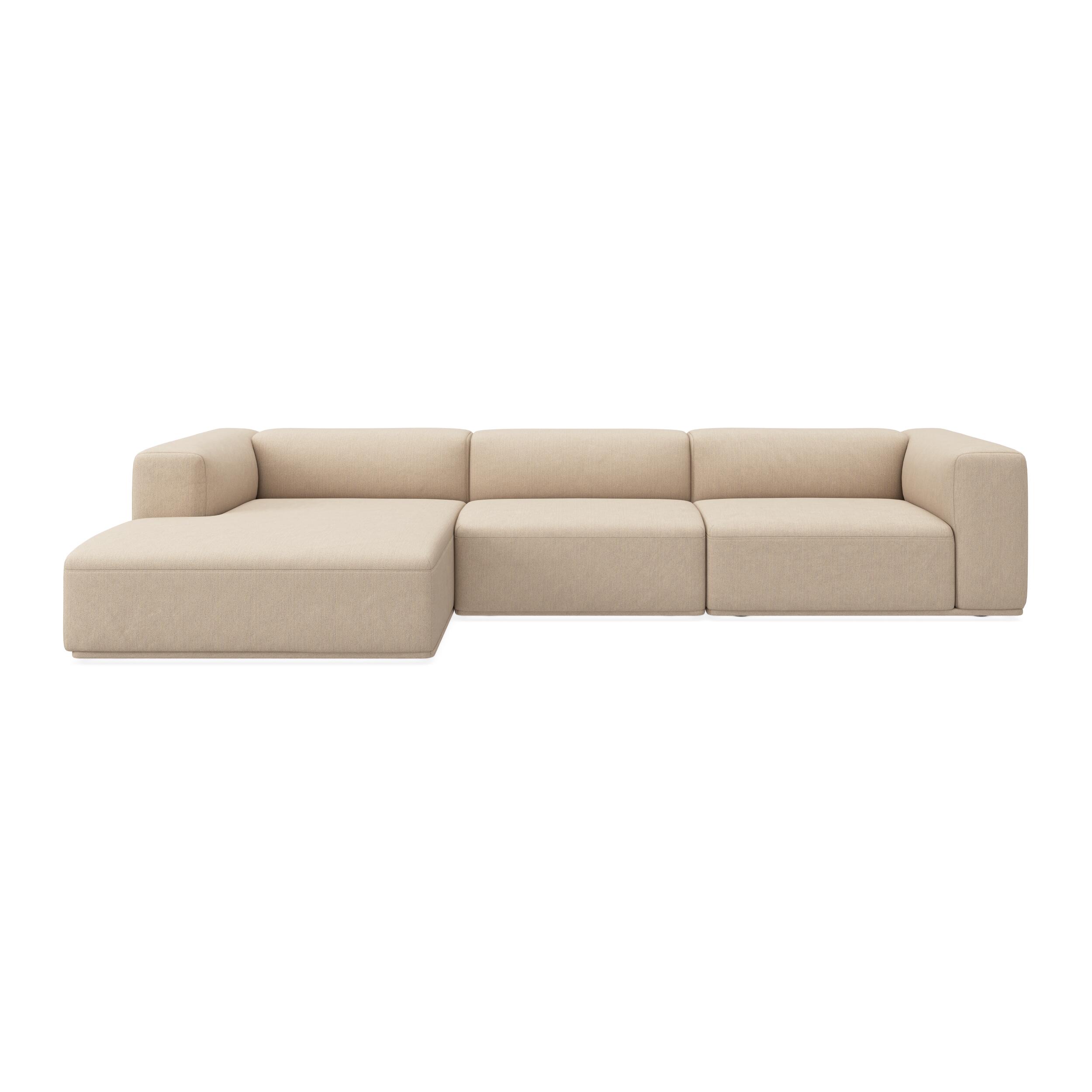 Zano 3-sits vänsterrvänd soffa med schäslong