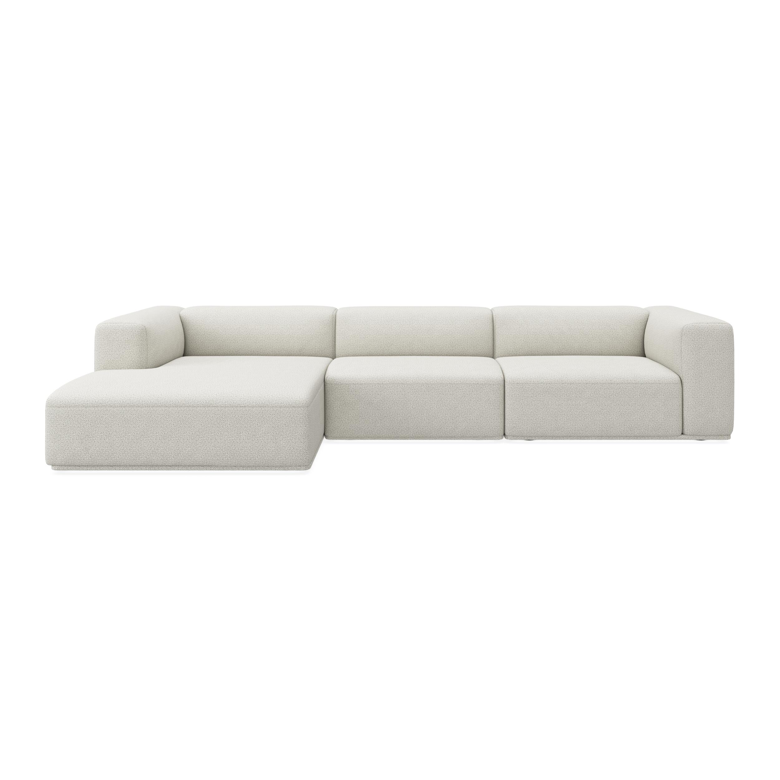 Zano 3-sits vänsterrvänd soffa med schäslong