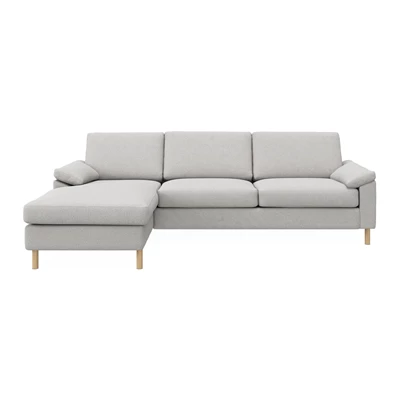 Signatur 3-sits vänstervänd soffa med schäslong