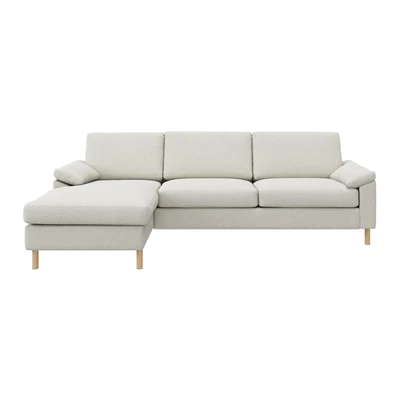 Signatur 3-sits vänstervänd soffa med schäslong