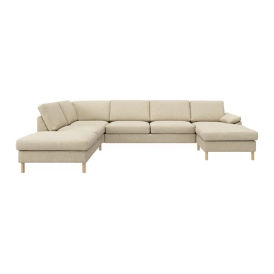 Signatur 5-sits högervänd U-soffa