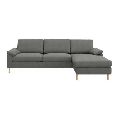 Signatur 3-sits högervänd soffa med schäslong