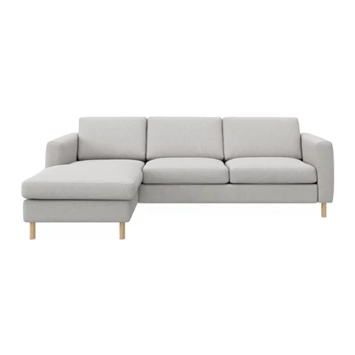 Signatur 3-sits vänstervänd soffa med schäslong