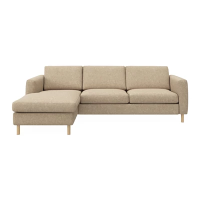 Signatur 3-sits vänstervänd soffa med schäslong