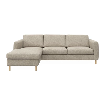 Signatur 3-sits vänstervänd soffa med schäslong