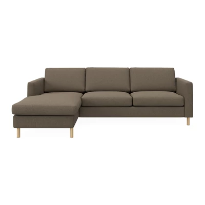 Signatur 3-sits vänstervänd soffa med schäslong