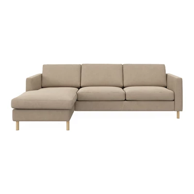 Signatur 3-sits vänstervänd soffa med schäslong
