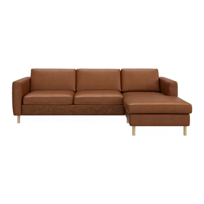 Signatur 3-sits högervänd soffa med schäslong