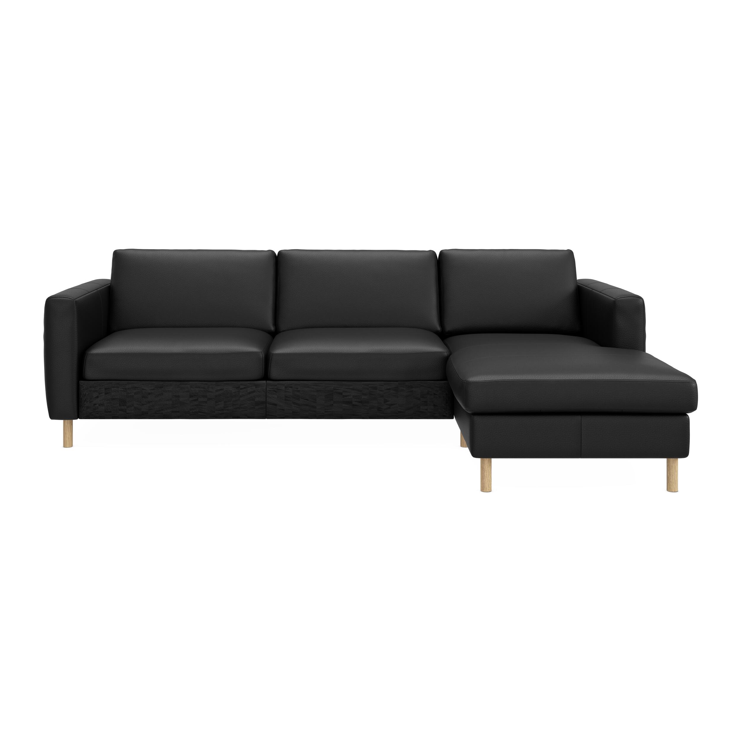 Signatur 3-sits högervänd soffa med schäslong