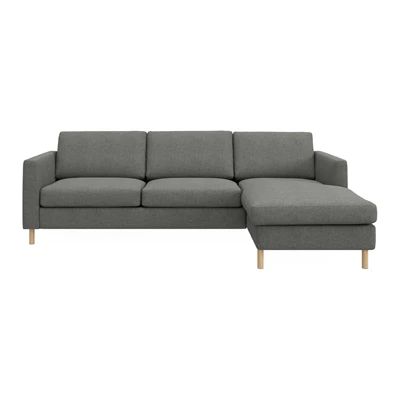 Signatur 3-sits högervänd soffa med schäslong