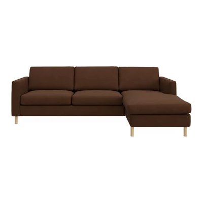 Signatur 3-sits högervänd soffa med schäslong