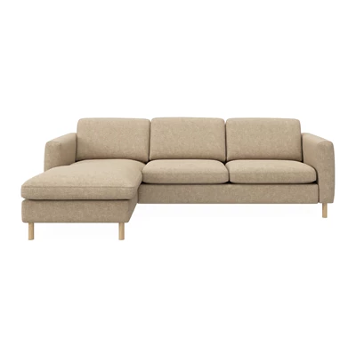 Signatur 3-sits vänstervänd soffa med schäslong