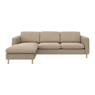 Signatur 3-sits vänstervänd soffa med schäslong