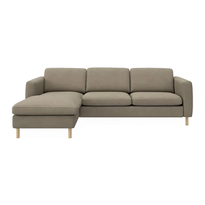 Signatur 3-sits vänstervänd soffa med schäslong