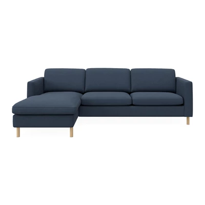 Signatur 3-sits vänstervänd soffa med schäslong