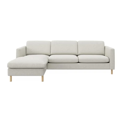 Signatur 3-sits vänstervänd soffa med schäslong