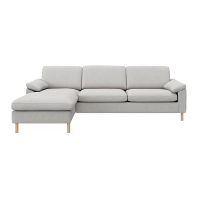 Signatur 3-sits vänstervänd soffa med schäslong