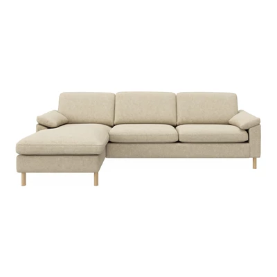 Signatur 3-sits vänstervänd soffa med schäslong