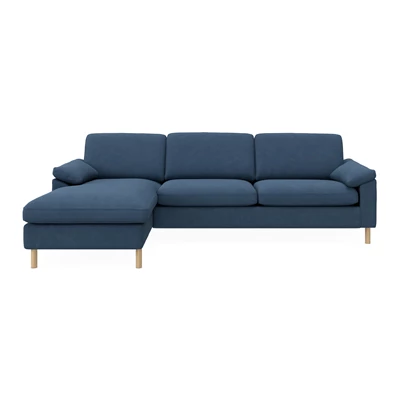 Signatur 3-sits vänstervänd soffa med schäslong