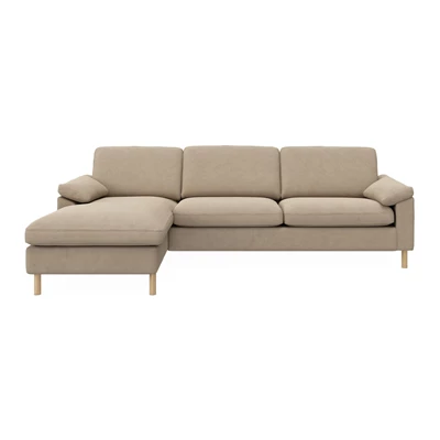 Signatur 3-sits vänstervänd soffa med schäslong