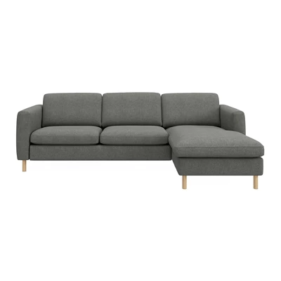 Signatur 3-sits högervänd soffa med schäslong