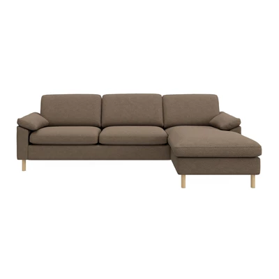 Signatur 3-sits högervänd soffa med schäslong