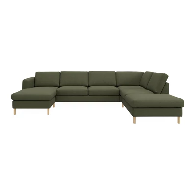 Signatur 5-sits vänstervänd U-soffa