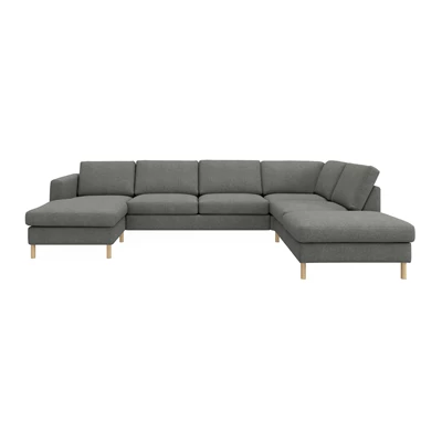 Signatur 5-sits vänstervänd U-soffa