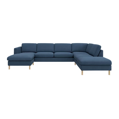 Signatur 5-sits vänstervänd U-soffa