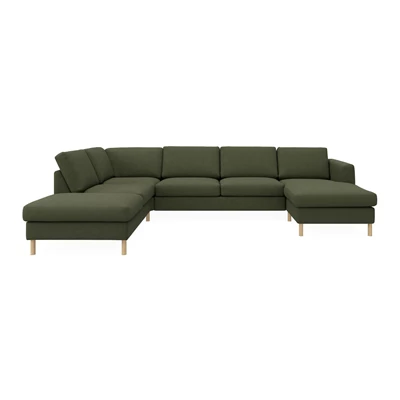 Signatur 5-sits högervänd U-soffa