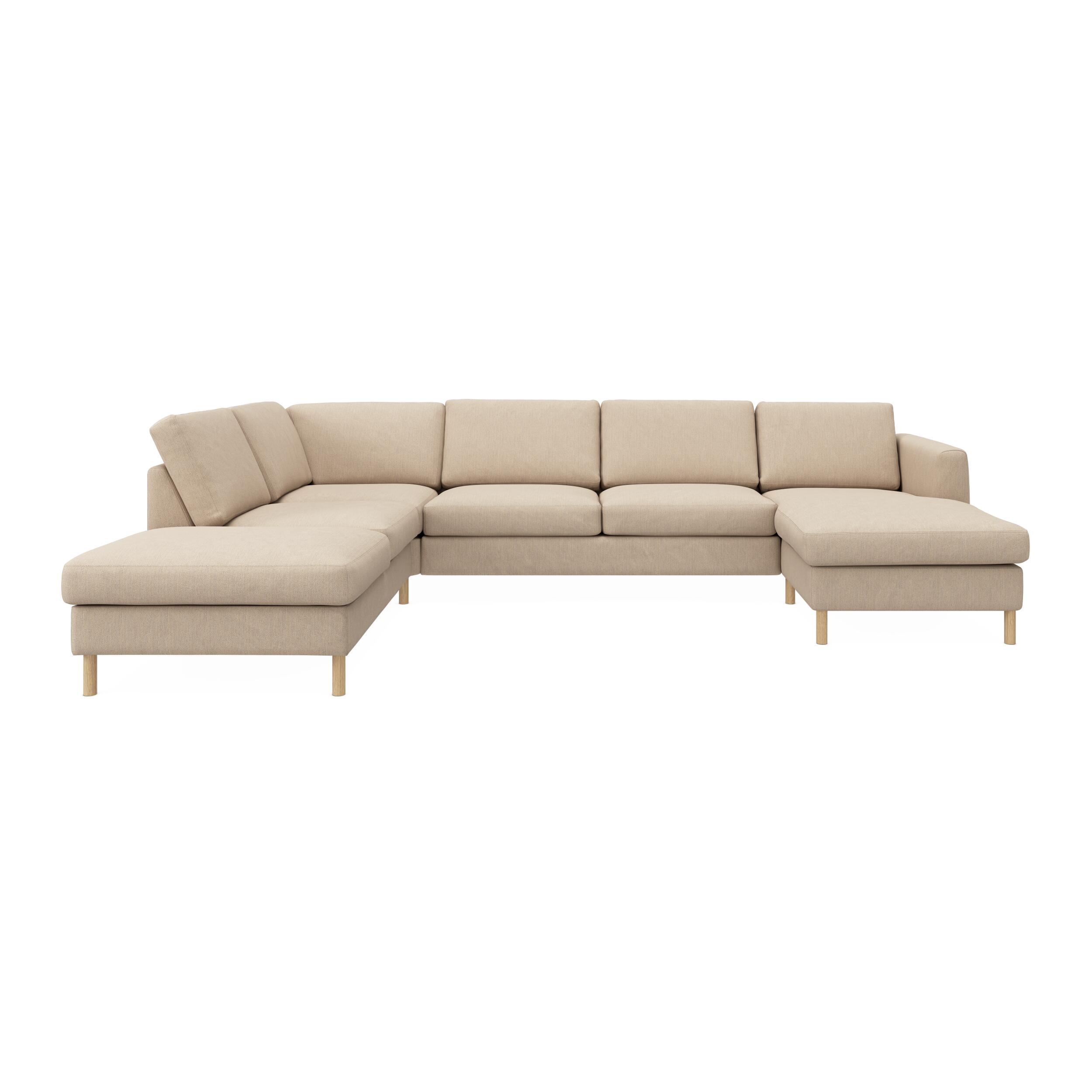 Signatur 5-sits högervänd U-soffa