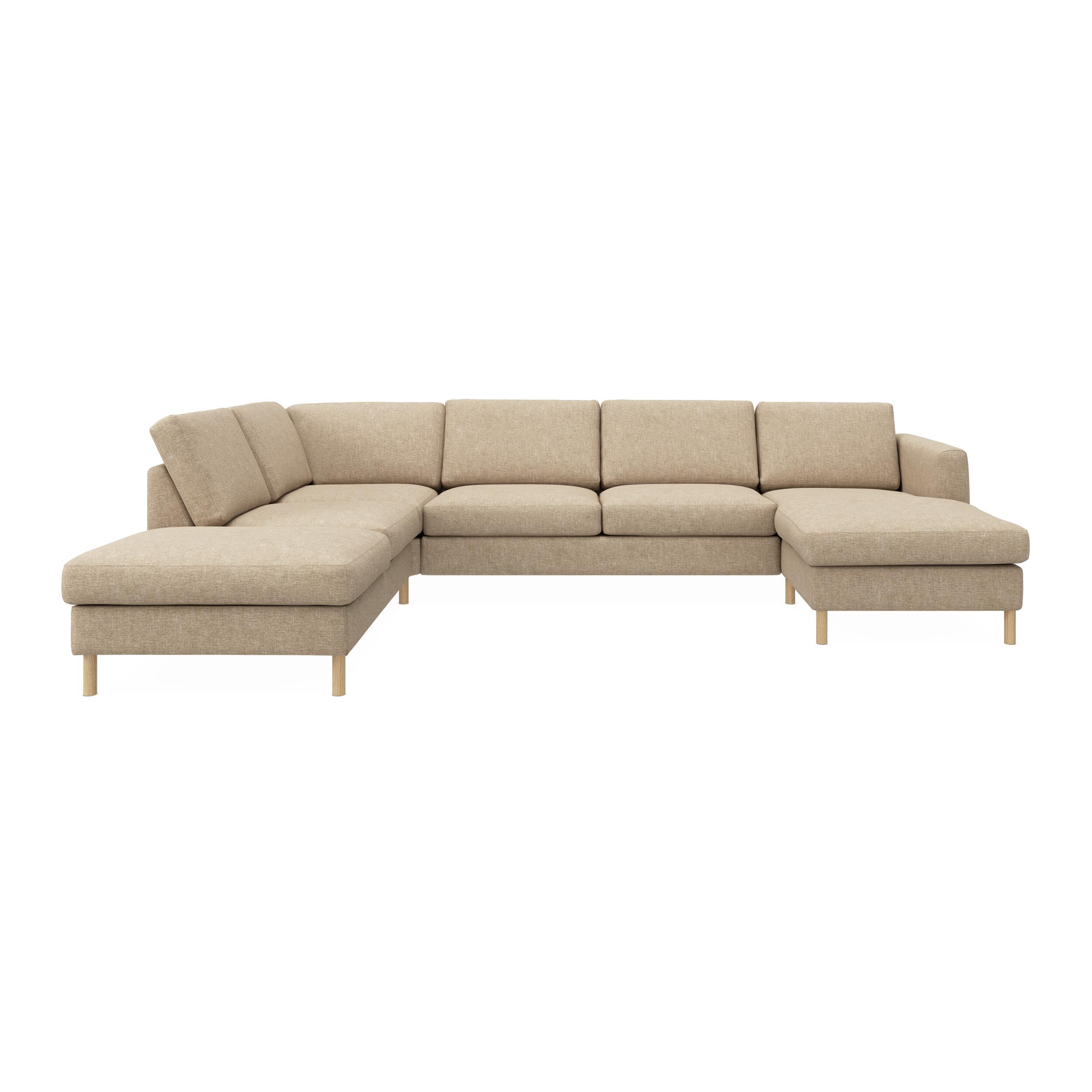 Signatur 5-sits högervänd U-soffa