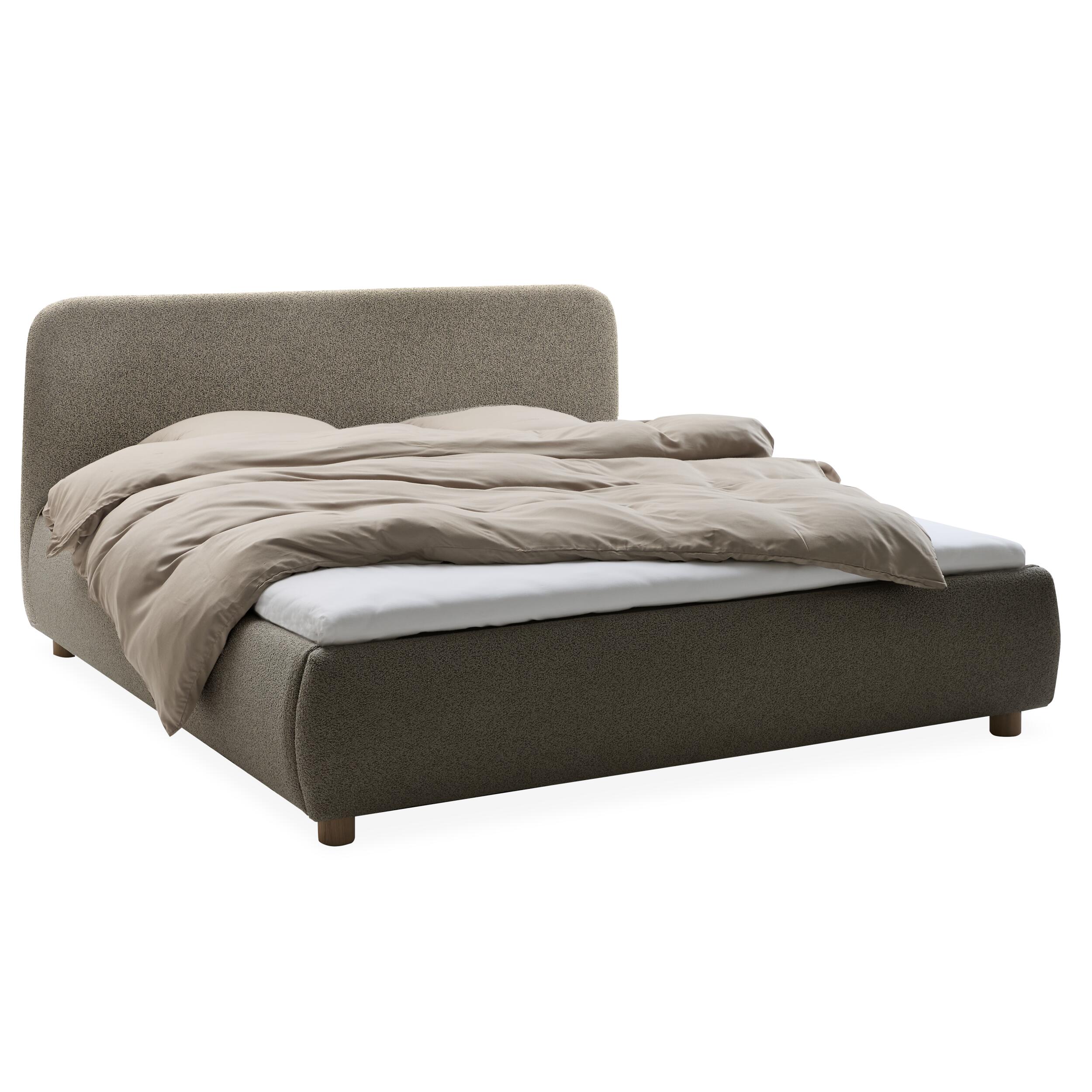 Balgur Inklusive Balgur-madrass, Plain huvudgavel och sängben