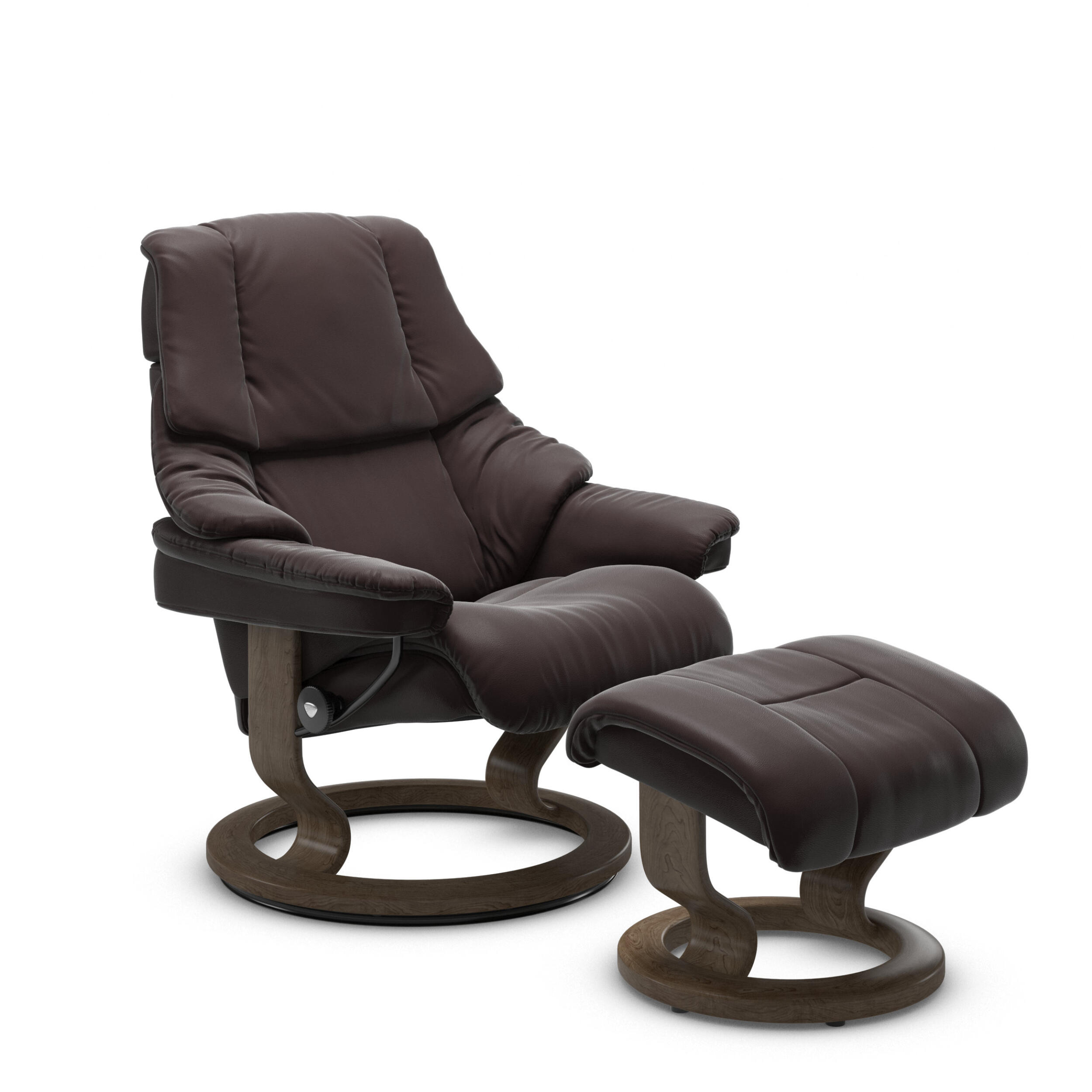 Stressless Reno S fåtölj & fotpall 