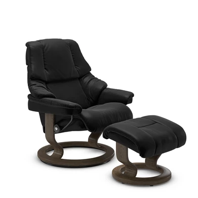 Stressless Reno M fåtölj & fotpall