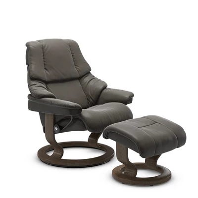 Stressless Reno M fåtölj & fotpall