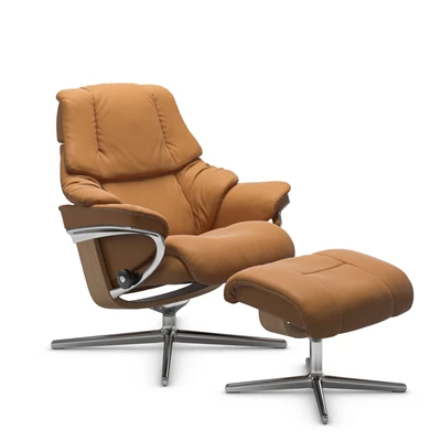 Stressless Reno S fåtölj & fotpall