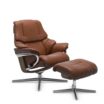 Stressless Reno S fåtölj & fotpall
