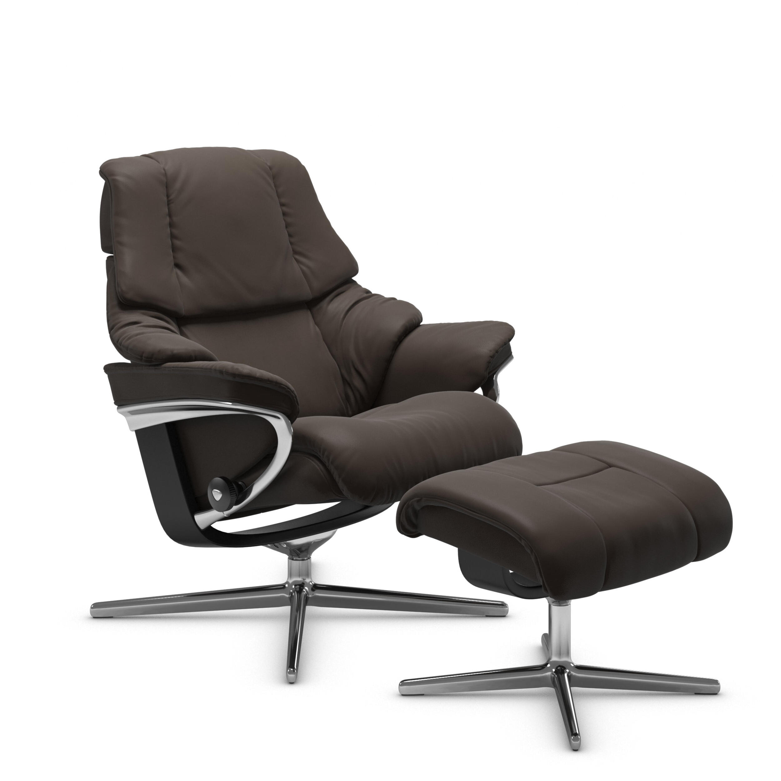 Stressless Reno S fåtölj & fotpall 
