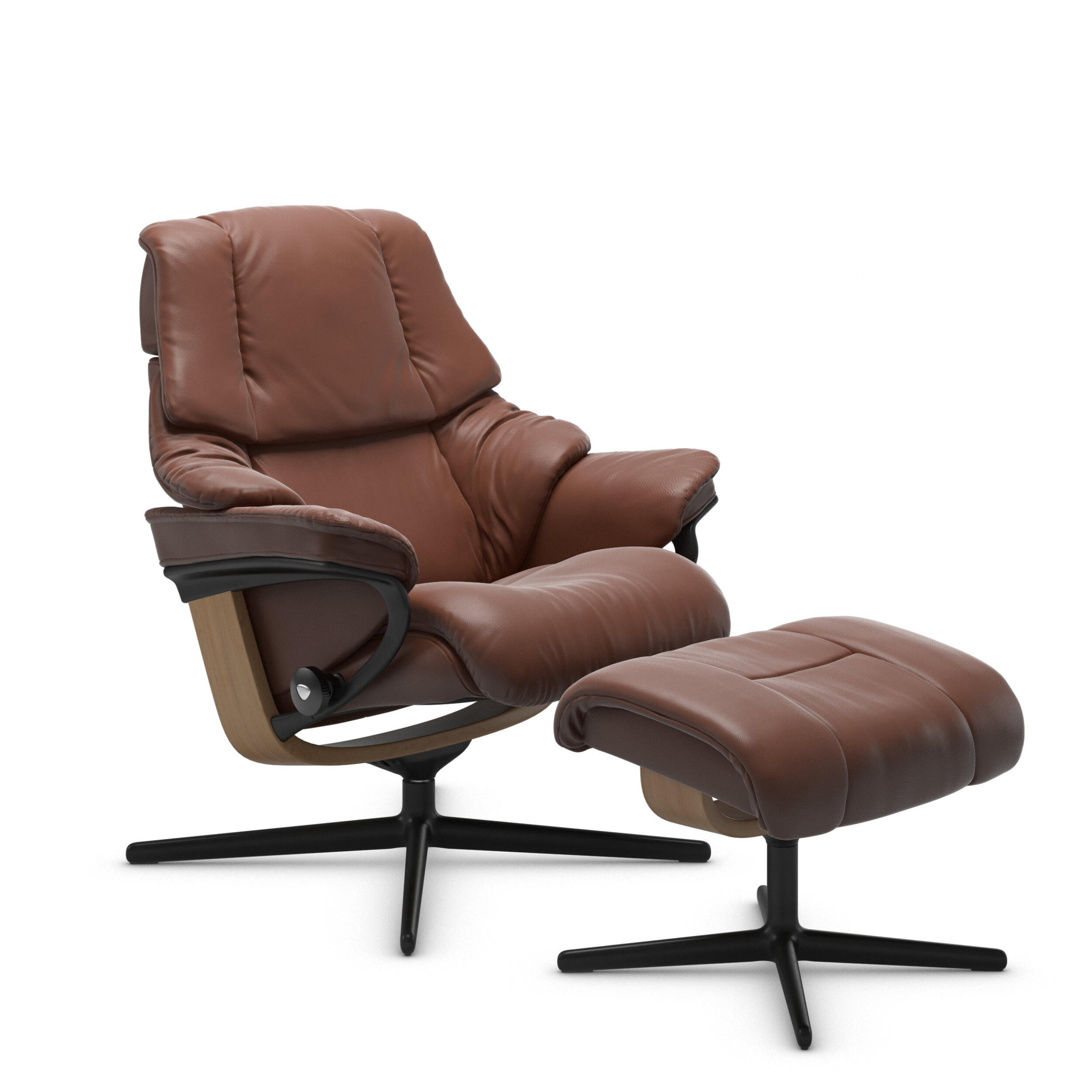 Stressless Reno L fåtölj & fotpall 
