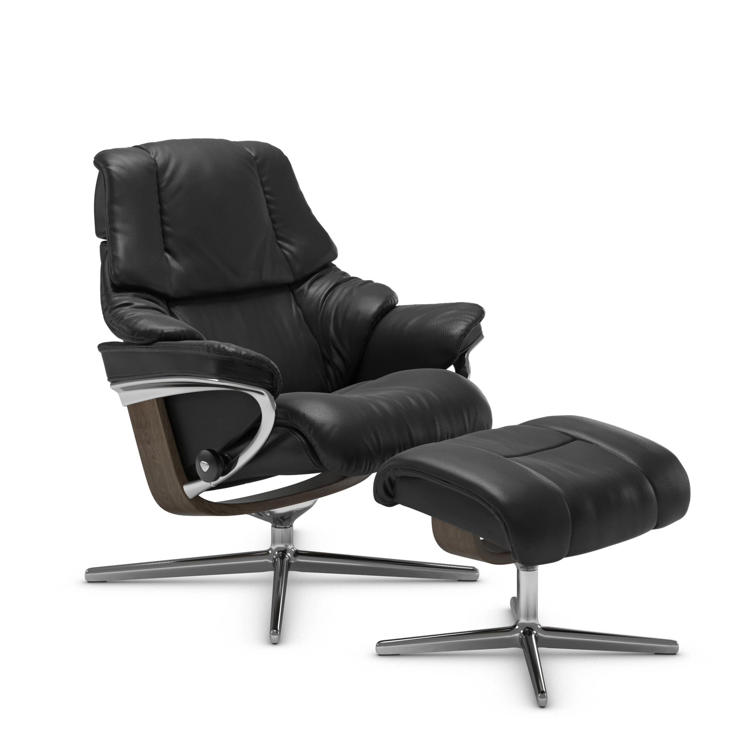 Stressless Reno L fåtölj & fotpall 