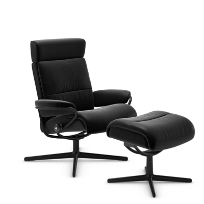 Stressless Tokyo fåtölj & fotpall